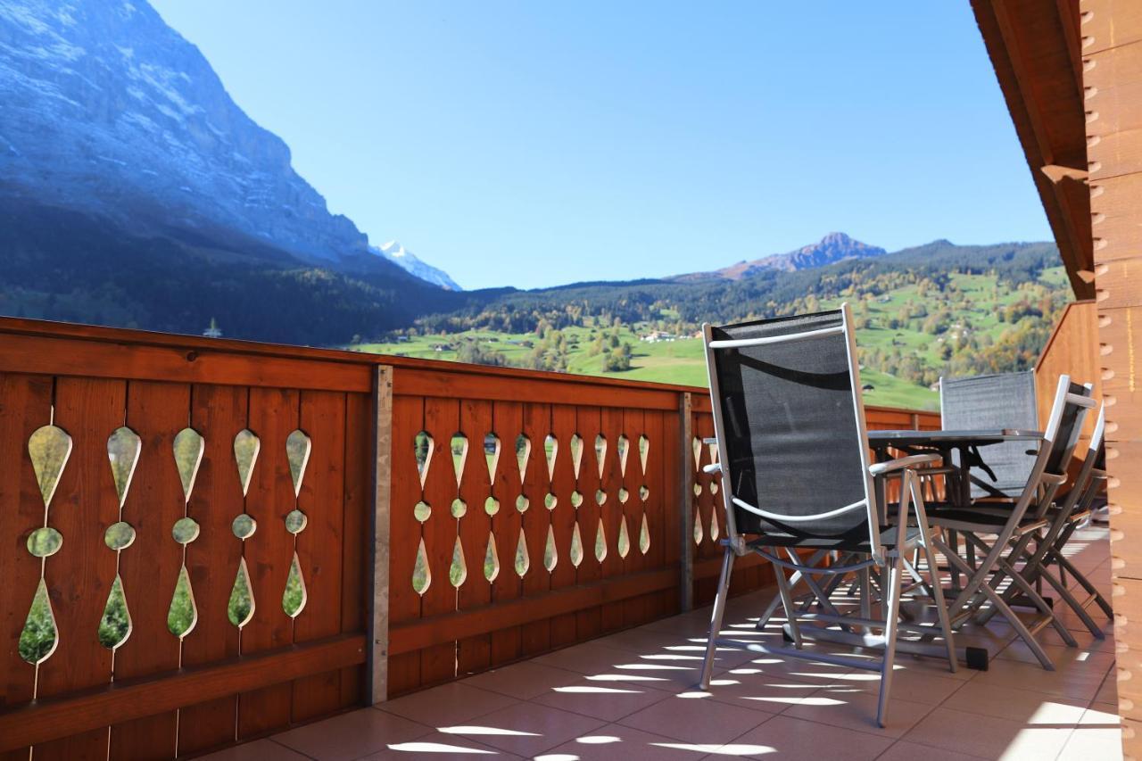 Апартаменты Excellent Flat With A Fantastic View Of The Eiger! Гриндельвальд Экстерьер фото